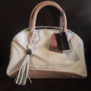 Tignanello cream leather small purse